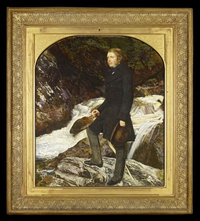 John Ruskin, 1854 von John Everett Millais